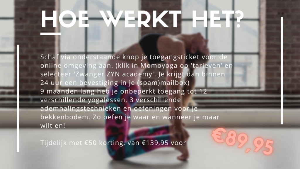 online zwangerschapsyoga